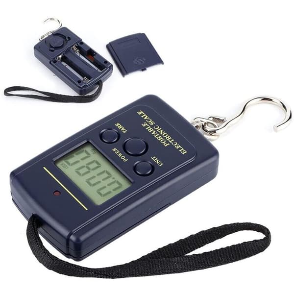 Multifunctional 40kg Precision Electronic Scale, Hanging Digital Scale, Luggage Scale, Portable LCD Scale