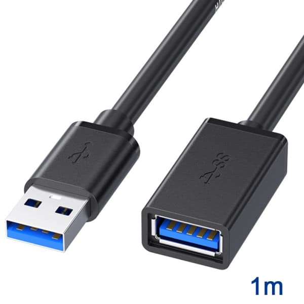 USB-forlengelseskabel 3 0 Datakabel for bærbar TV USB 3.0 Forlengelse 1m