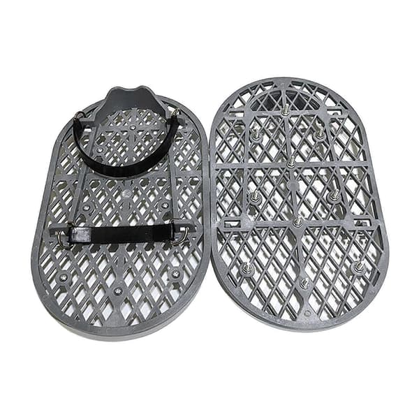 Concrete Cement Smoothing Shoes Lightweight for Road Construction Plastering