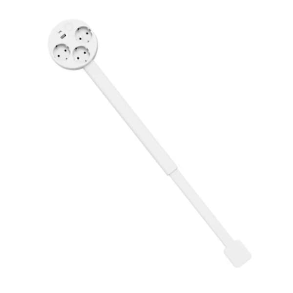 Electric Wall Plug Rotates Electric Socket Extender Adjustable Length Power Outlet Extender Power Socket EU Plug