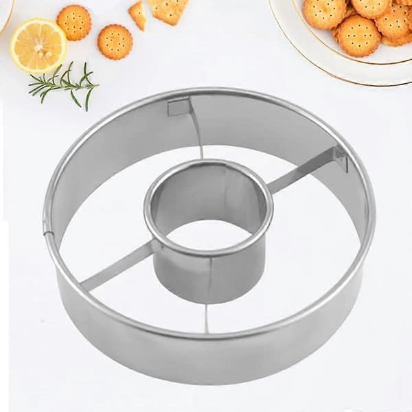 Munkform i rustfritt stål med glatt sømløs design for baking av kaker, paier og bakverk