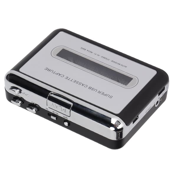 Bånd til MP3-konverter Stereo 3,5 mm bærbar USB-kassetteafspiller med hovedtelefoner til bærbar computer