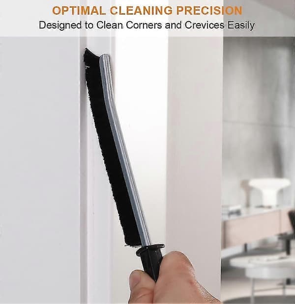 Hard Bristle Tip Cleaning Brush - Gap Cleaning Brush for Bathroom, Kitchen, Window (4-pack) 12 12