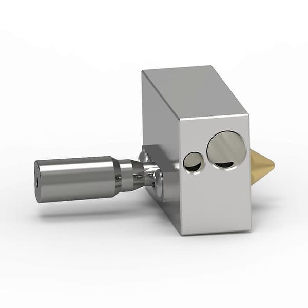 Hotend Ekstruder Kit 0,4 mm Messingdyse Skrivehoved Varmeblokdele Kompatible med Zortrax M200 3D-printer -Sy
