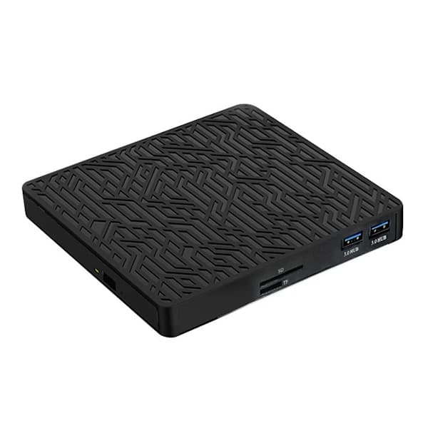 External Blu-ray Drive, Portable Blu-ray Player with USB 3.0 Type-C Interface, Multifunctional Blu-ray Drive Compatible with Laptop MacBook Pro[co]