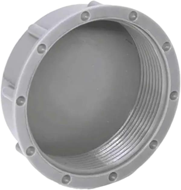 Sink Drain Pipe Blind Plug, Replacement Part with Internal Thread, 5.6 cm, Appliance Trap for Laundry Room (FMY)