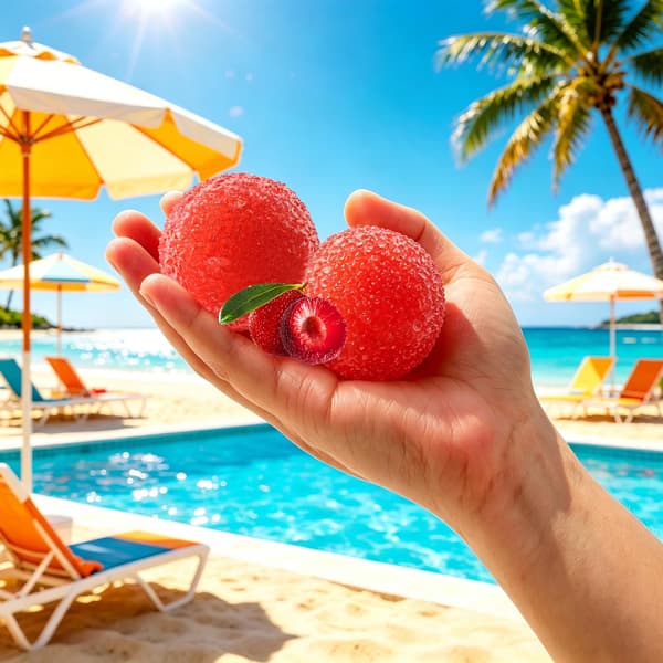 Waxberry Crunchy Squishy Stressbolde, 2 stk. Ice Skin Formbart Fidget-legetøj, Langsomt Stigende Sensorisk Klemmelegetøj til Afslapning