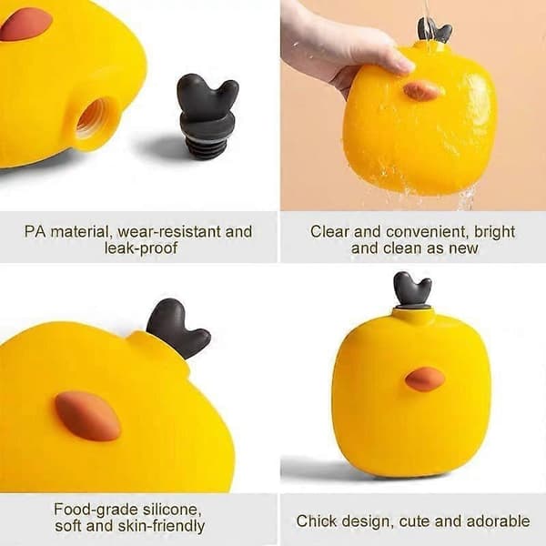 Hot Water Bottle with Cover, Personalized Design for Pain Relief
