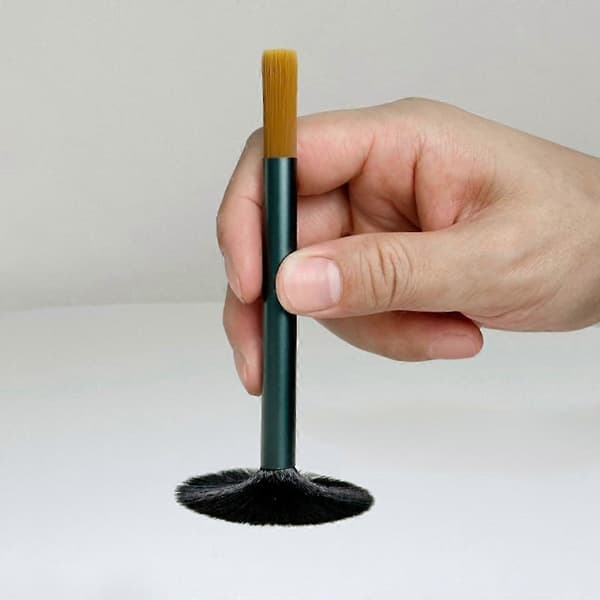 Coffee Grinder Cleaning Brush with Soft Bristles and Ergonomic Grip for Barista Machine