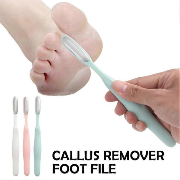 3D Curved Foot File 16.5 cm Manual Callus Remover for Dead Skin Pink 1pcs pink 1pcs