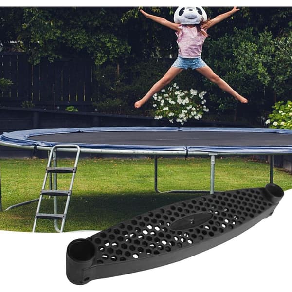Trampoline Ladder, Non-Slip Steps for Climbing - Trampoline Replacement Accessories, Easy to Assemble Trampoline Ladders, Sturdy and Safe for Children