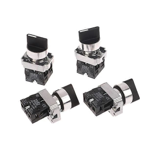 1 pc 22mm Push Button Rotary Switch XB2-BD25 BD53 1NO1NC 2NO 2/3 Position Self-locking Self-resetting Knob Switch