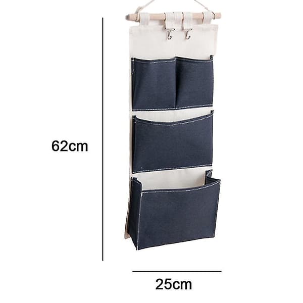 Door Magazine Storage Pockets, Wall Door Wardrobe Hanging Storage Bag Organizer