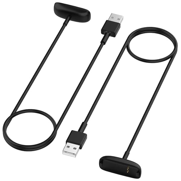 [2-pak] Opladerkabel til Fitbit ACE 3, erstatningsopladerkabeltilbehør til Fitbit Inspire 2 og ACE 3 2-pak 3,3 fod 2-Pack 3.3 ft