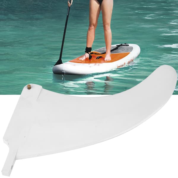 Portable Nylon Surfboard Fin Replacement 6.5 Inch White