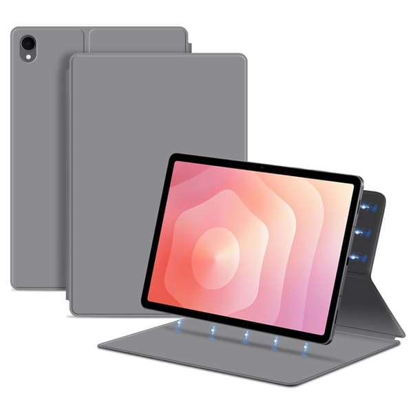 Kompatibel med Samsung Galaxy Tab S11-deksel, magnetisk, grå 237 237