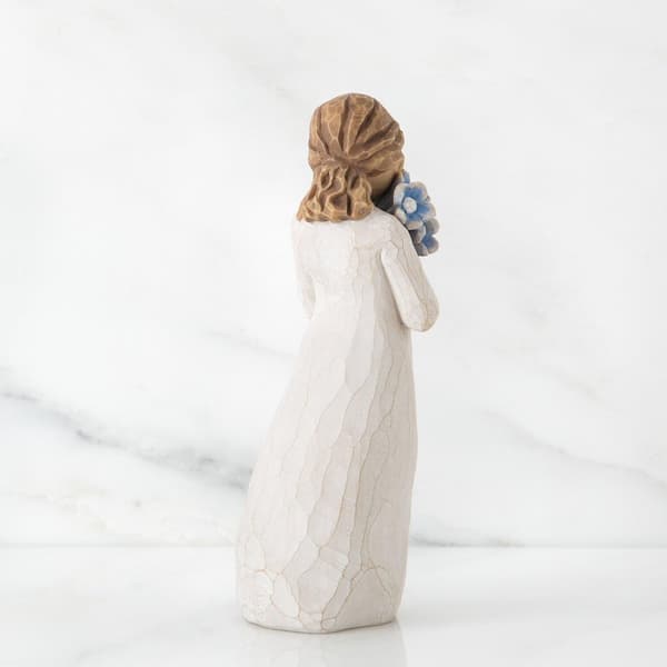 Imitation træskærerdekorationer Figur Buketdesign karaktermodellering (Stil J)
