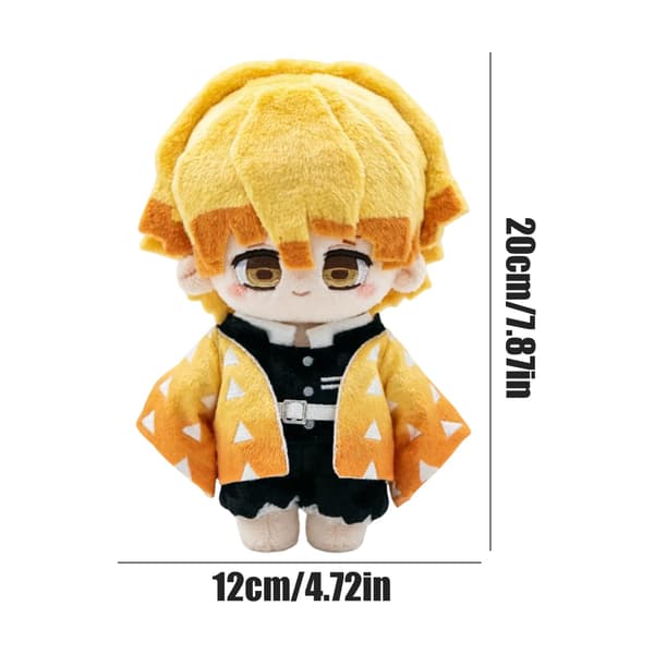 Demon Mjuk Animefigur Söt Bomull Plyschdocka Slayer Muichiro Dekor As Show E As Show E