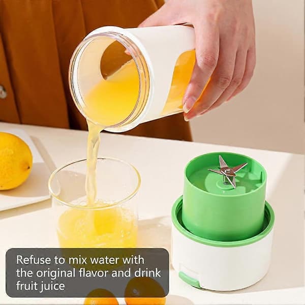 Portable Blender Size Hand Cup Automatic Electric Juicer For Shaking Travel Ready Easy Installation And Use Model B (FMY)