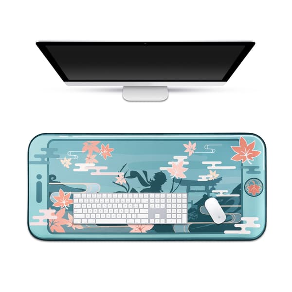 Extra Large Desk Pad and Mouse Mat, 76.5×34.5 cm