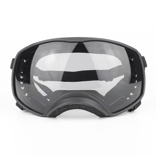 Hundegoggles med klare linser, vanntette, UV-beskyttelse for mellomstore og store raser