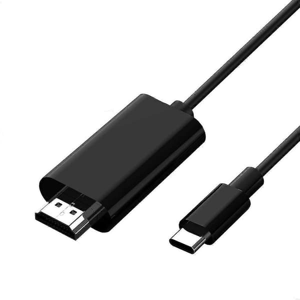 -Kompatibel adapteromformerkabel 4K HD Video Digital HDTV-kabel Speiling for // 15 Pro Max