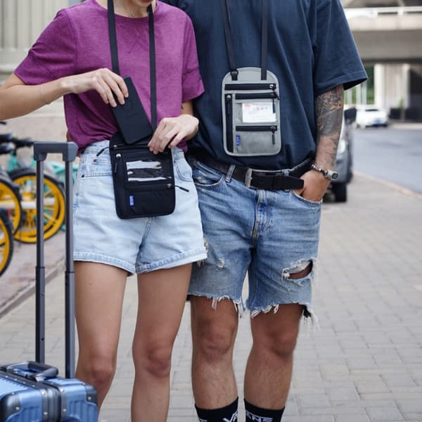 Pascover Multifunktionel RFID-beskyttelse Sort