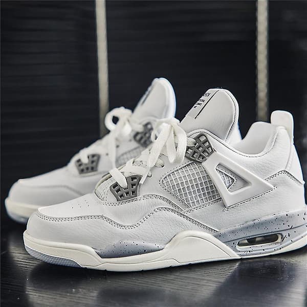 Sneakers, Åndbare løbesko til mænd, Modesportssko til kvinder 02, Hvidgrå, Størrelse 42 WhiteGray 42 WhiteGray 42