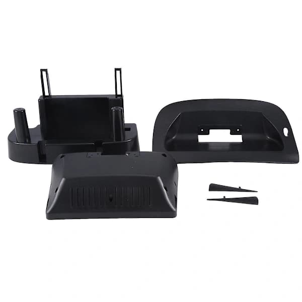9-tums 2Din Bilradio Fascia för Kangoo 2015-2018 Stereo Bil DVD Ram Installationspanel Instrumentbräda Montering