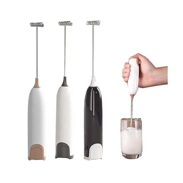 Electric Kitchen Whisk Frother Mixer Stirring Tool Coffee Cappuccino Whi