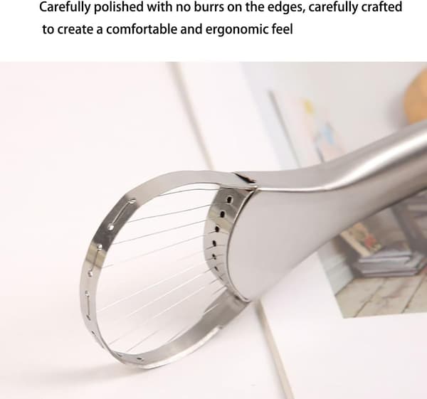 Avocado Cutter in Stainless Steel, Avocado Slicer, Avocado Kitchen Tool for Avocado Kiwi