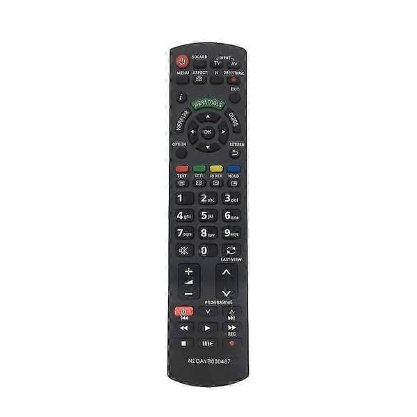 Replacement Remote Control Panasonic N2QAYB000487 for Universal Panasonic TV
