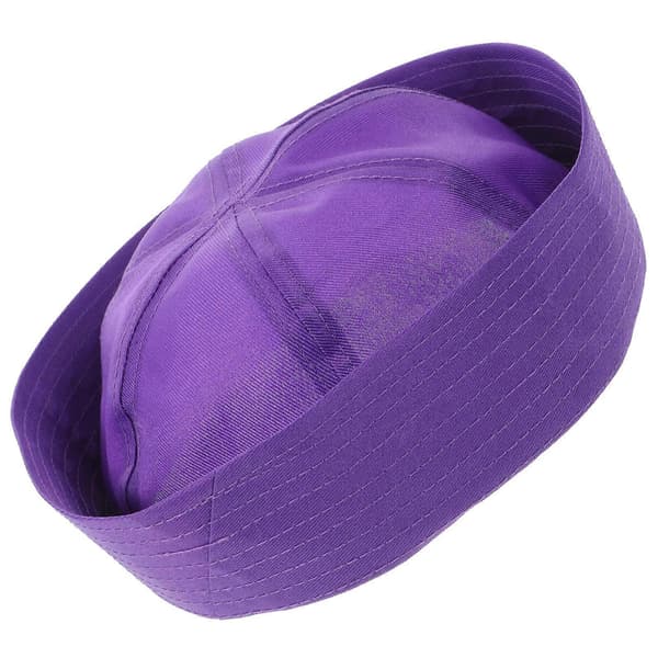 Sailor Hat for Cosplay Costume Party Purple Navy Captain Hat