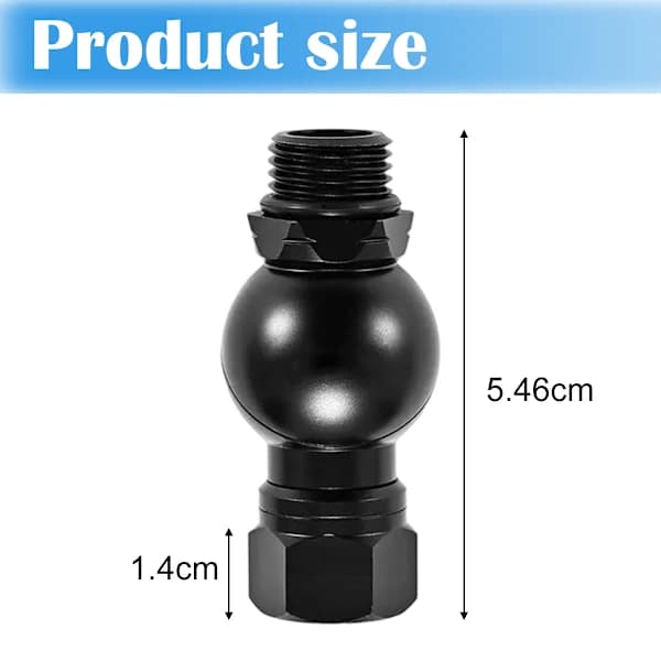 Secondary Breathing Apparatus 360 Degree Universal Joint Lightweight Design Portable Diving Equipment Accessory