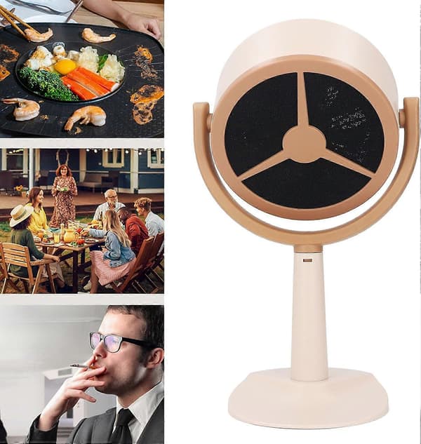 Portable Kitchen Hood with Efficient Filtration, USB-Powered Low-Noise Range Hood