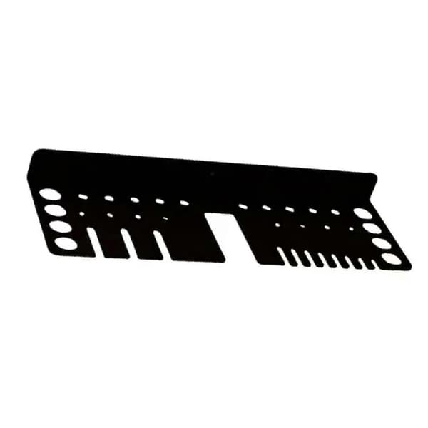 Heavy Duty Iron Wall Mounted Tool Rack for Garage, Workshop, Home, Multi-Hole Equipment, Easy Installation (FMY) Multicolor Multicolor