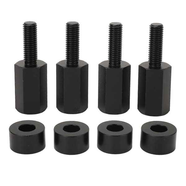 UTV Seat Riser Adjustable Black Lift Up Seat Raising Brackets Kit with 4 Extra Spacers Fits For X3 Models