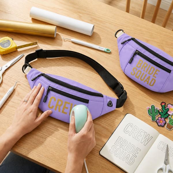 10-pack lavendelfärgade midjeväskor i bulk för män och kvinnor, crossbody-midjeväskor Lavendel Lavender