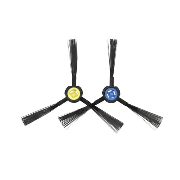 Spin Edge sidebørste støvsugerdeler kompatibel med iLife B5 Max V9e, 6-pakning