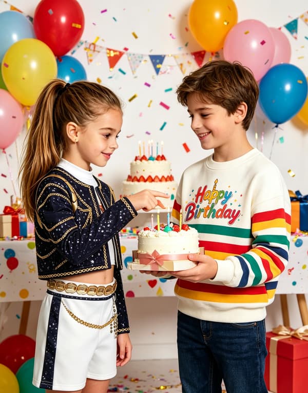 Scenekostume til piger, 3-delt kostume til børn Halloween 4-5 år 4-5 Years