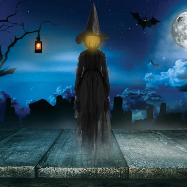 Halloween Decorations - Witches with Sound and Light