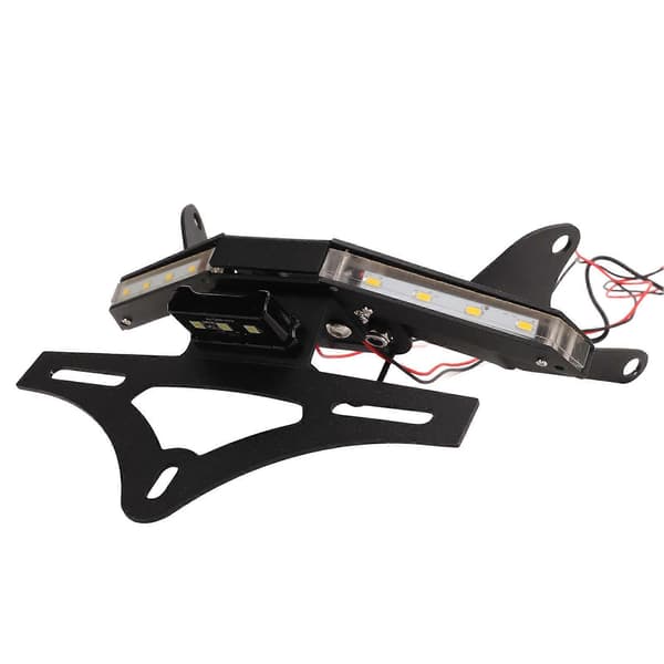 25 stk. Nummerpladeholder til motorcykel sort baglygte nummerpladebeslag passer til CB650R CBR650R 2021+