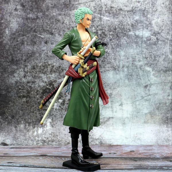 One Piece Zoro Anime Actionfigur Figur Model Boligindretning Displayform