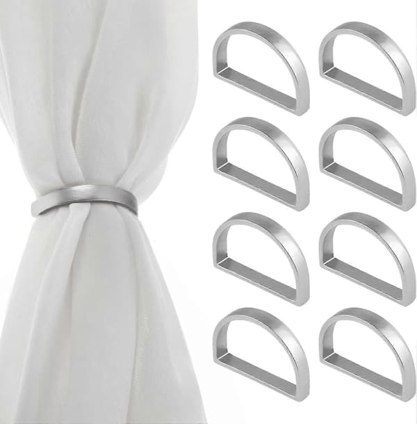Sølv Servietring Elegante Sølv Servietringe Dekor Metal Servietringe til Borddekoration Valentinsdag