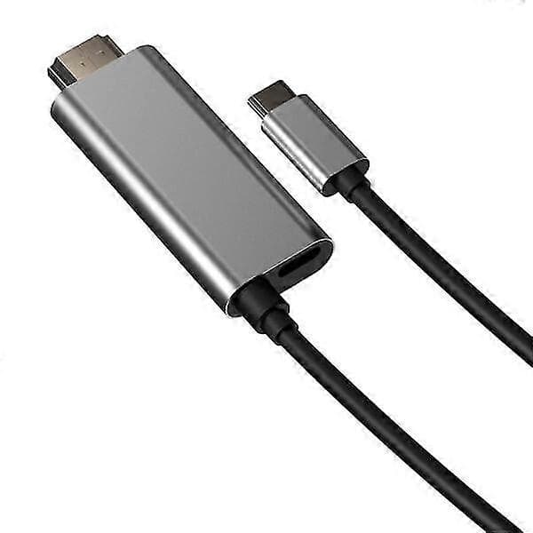Virallinen Motorola ReadyFor USB-C–HDMI-kaapeli USB-C-sovittimella - SC18D02146 Musta SZRH A-V