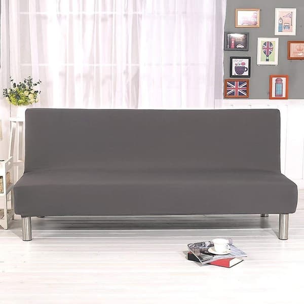 Sofftrekk uten armlener, elastisk sofabekledning for sovesofa