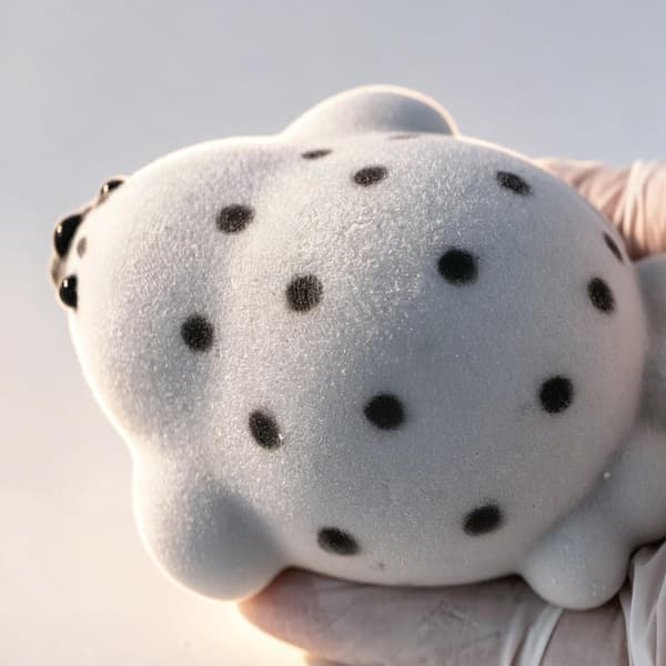 Håndlavet Taba Squishy Spot Sæl Legetøj, Sød Squishy Stressaflastende Fidget Legetøj Spot Spot