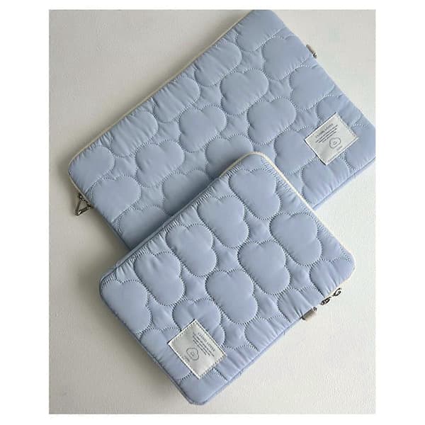 Velegnet til 11-tommer laptop sleeve opbevaringstaske hvid