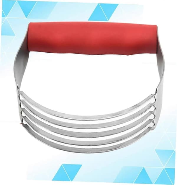 Deigkutter i rustfritt stål for baking, rask smørkutting, enkel rengjøring, multifunksjonsverktøy