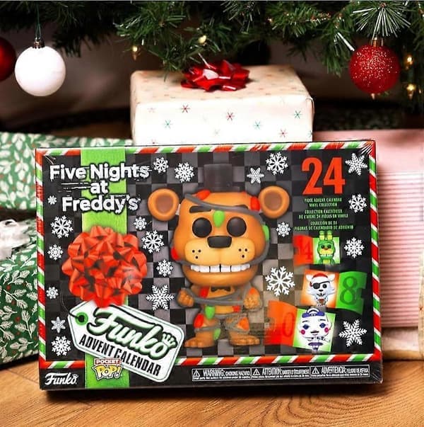 Adventskalender: Five Nights at Freddy's (FNAF) Minifigurer, Mystery Blind Box, Presentidé